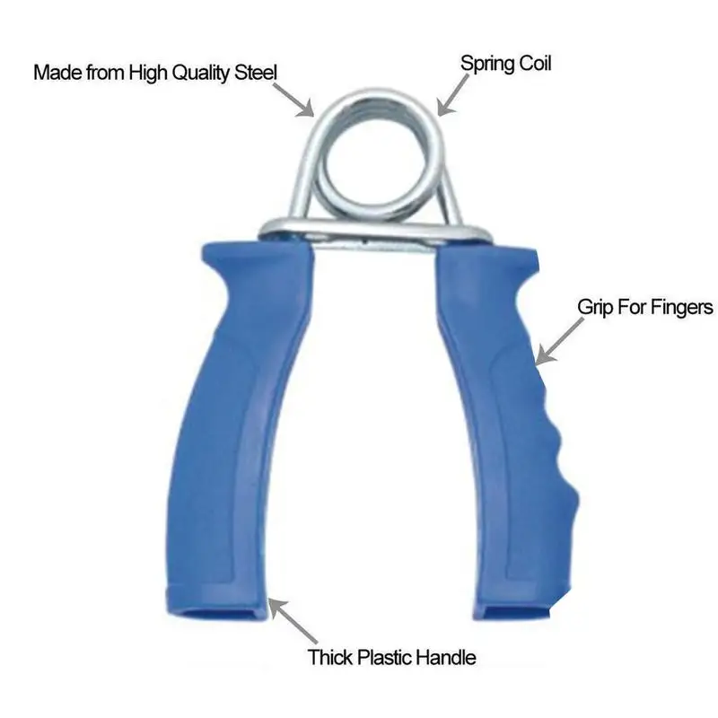 Рукоятка предплечья Усилитель кистевой Эспандер для тренировки рук пружинная рукоятка силовой тренажер для пальцев