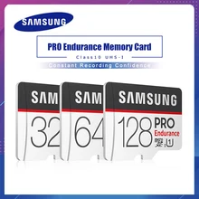 SAMSUNG Microsd 32 ГБ Micro SD карта SDHC класс 10 64 Гб 128 ГБ SDXC PRO выносливость высокое качество C10 UHS-1 транс флэш-карта памяти