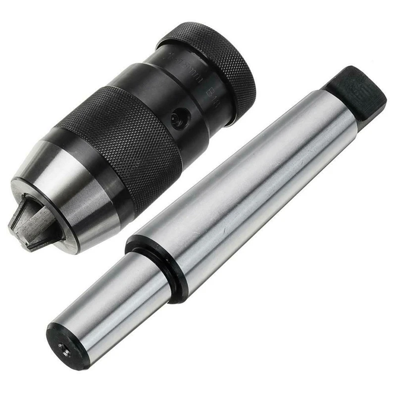 

Promotion--3/16-3/4 Inch 1-16Mm Keyless Drill Chuck Self Tighten+Jt3-3Mt Shank for Cnc Se