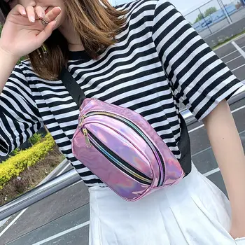 

Women Girls Waist Fanny Pack Belt Bag Pouch Travel Hip Bum Bag Women Small Purse