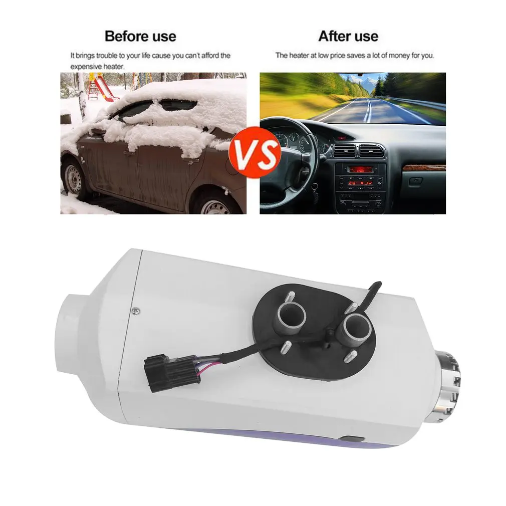 

12V 3Kw Air Heater Diesel Heater Parking Heater Air Heater Car Truck Boat Universal Air Heater White