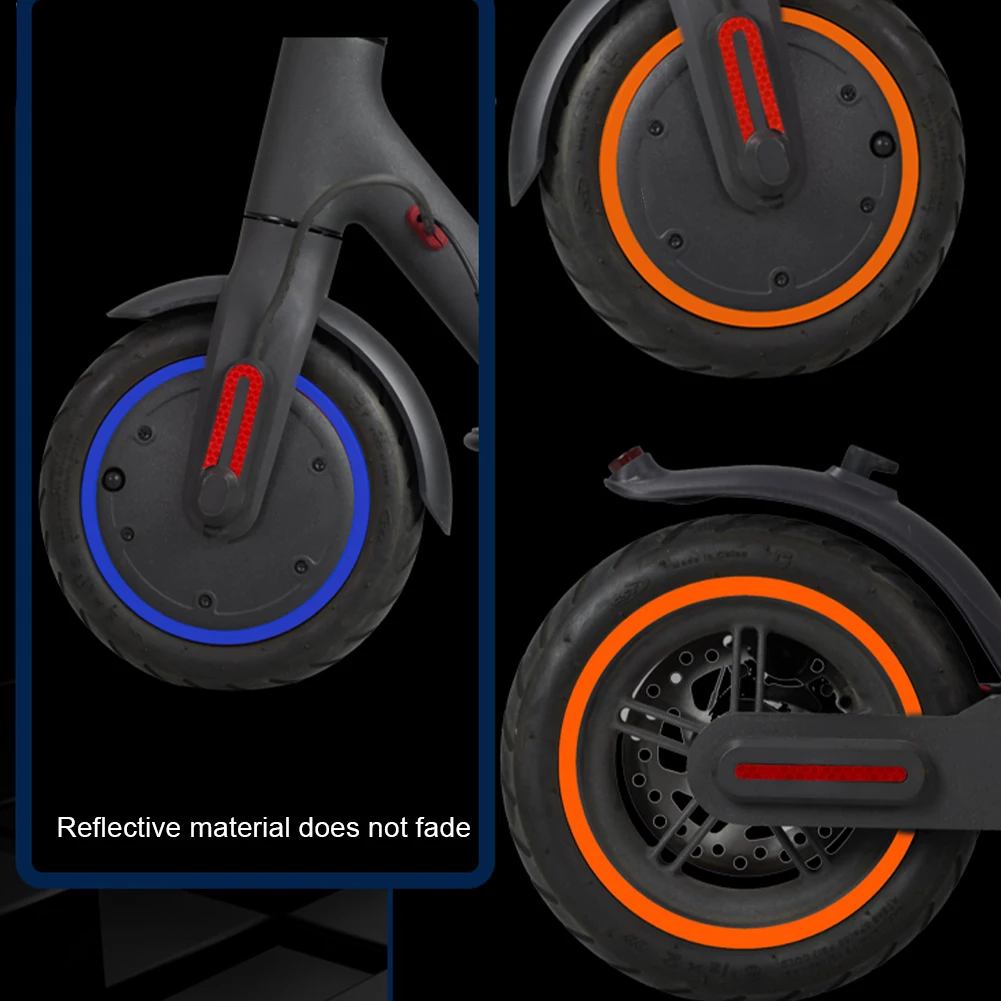 Stickers Rouge Pour Caches De Protections De Trottinette électrique Tous Modèles Xiaomi M365 Pro 1s Essential