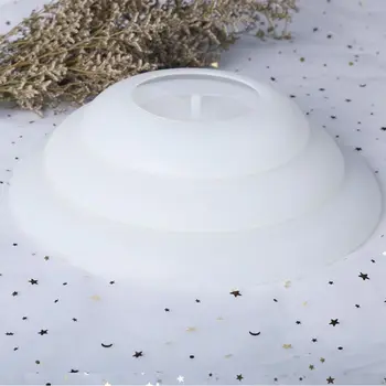 

1 Set Crystal Epoxy Resin Mold Three-layer 3D Fruit Tray Casting Silicone Mould N0HE