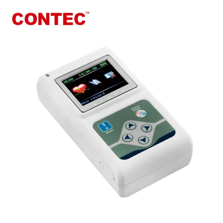 

CONTEC 3 Channel Portable Holter ECG EKG Device Holter Monitor Ecg Machine