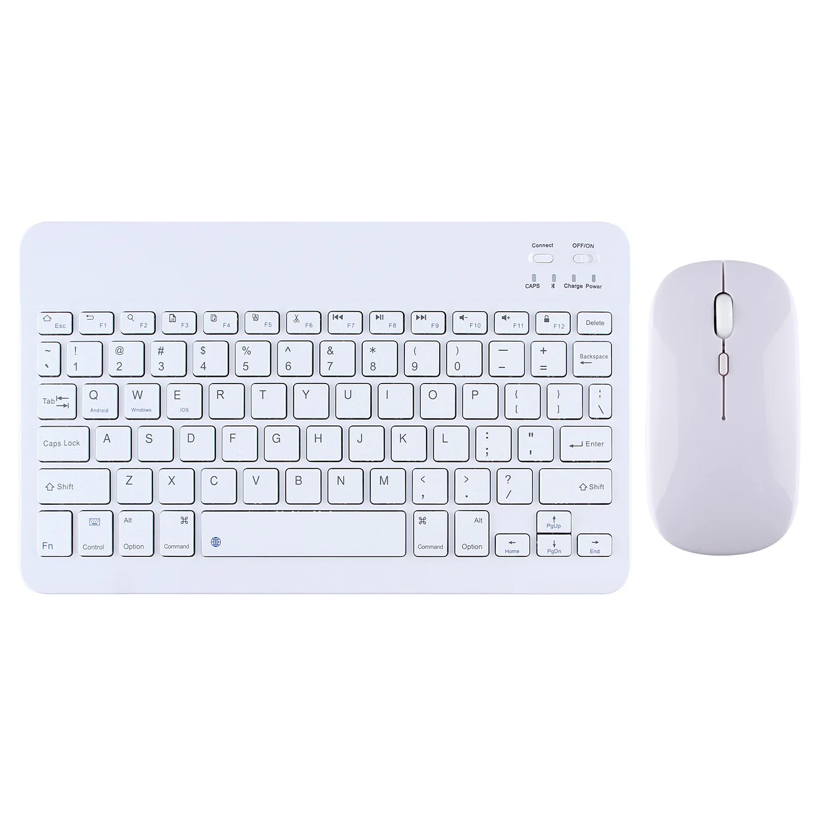 para Ipad Air Pro 11 Bluetooth Teclado sem Fio do Mouse Russo Francês Hebraico Espanhol Coreano para Android Ios Windows Phone Tablet - Imagem 5