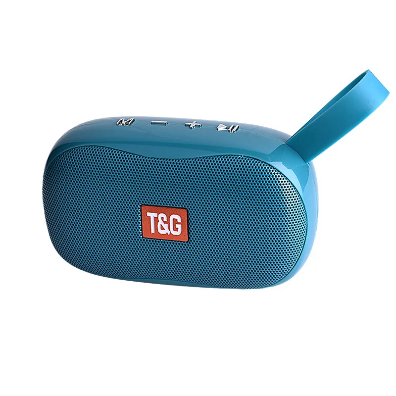 Peacock blue Портативный Bluetooth динамик мини беспроводной динамик звуковая система 5 Вт стерео музыка объемный звук открытый динамик Поддержка FM TFCard - Цвет: Peacock blue