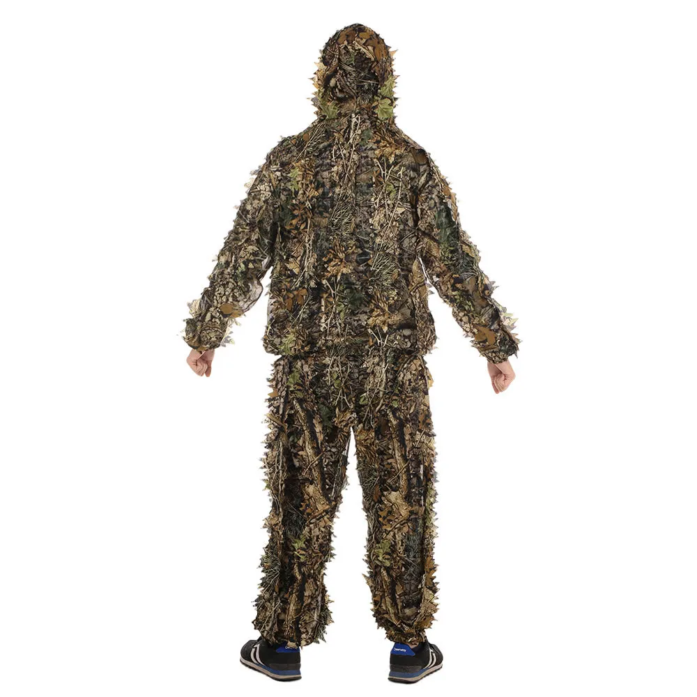 Костюм Ghillie многофункциональный для улицы Bionic 3d костюм джунглей леса охоты