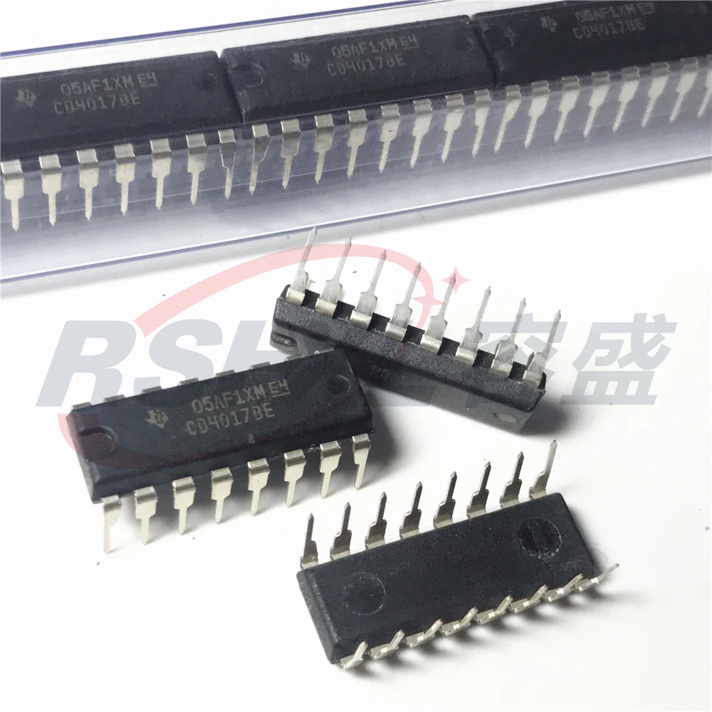 CD4017BE CD4017B CD4017 D4017 4017 DIP 16 Новый оригинальный 10 шт./лот|Интегральные схемы| |