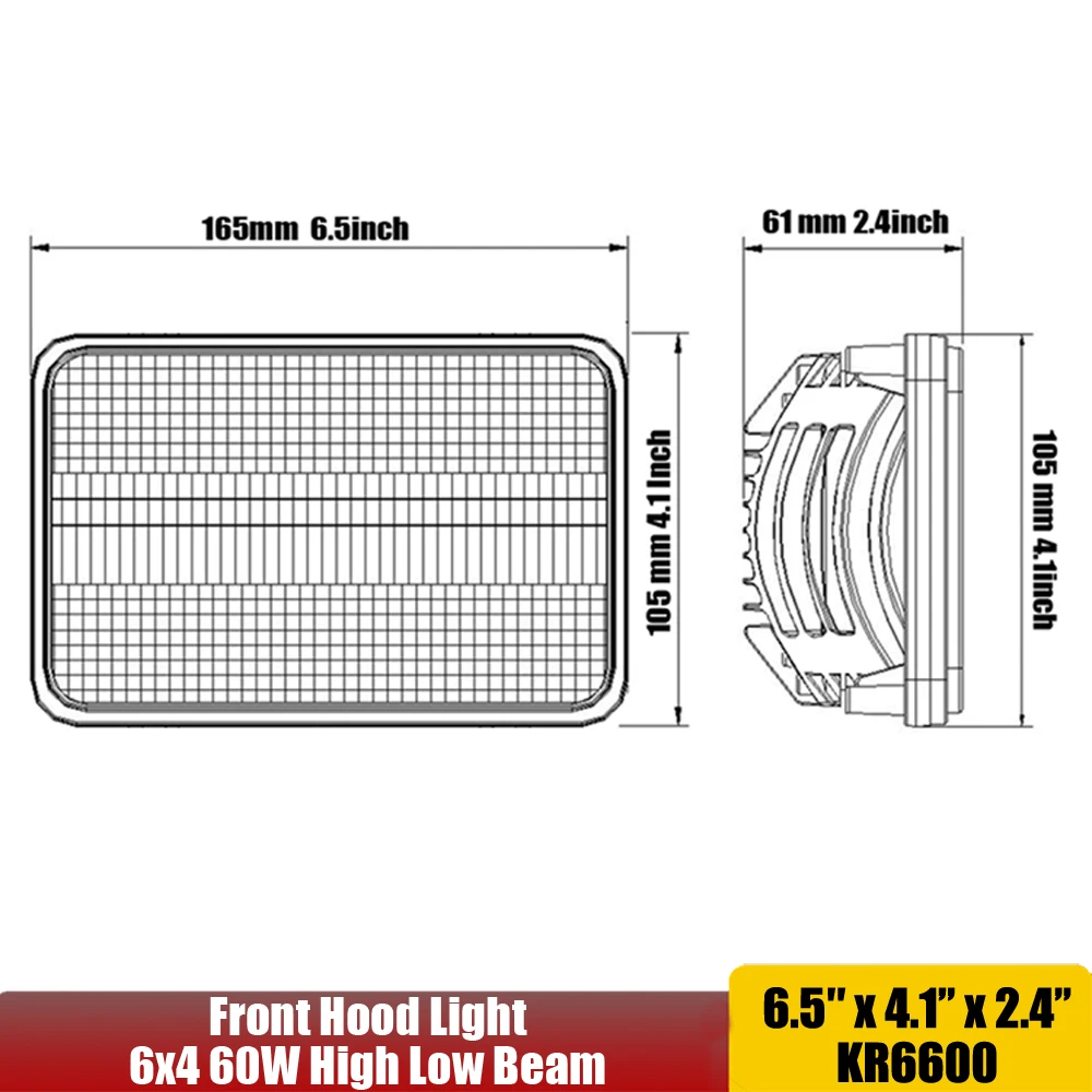 ジョン・ディア純正装備ヘッドライト#AM 128497 : 2pieces トラクター極度の明るい LED のヘッドライト