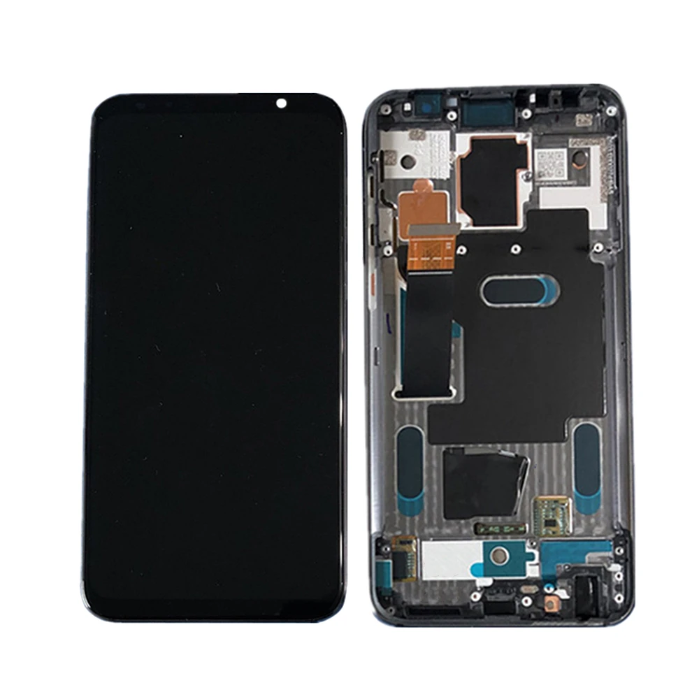 Супер AMOLED дисплей для Meizu 16 16th ЖК сенсорный экран дигитайзер сборка с рамкой для M882Q M882H 16th ЖК-экран