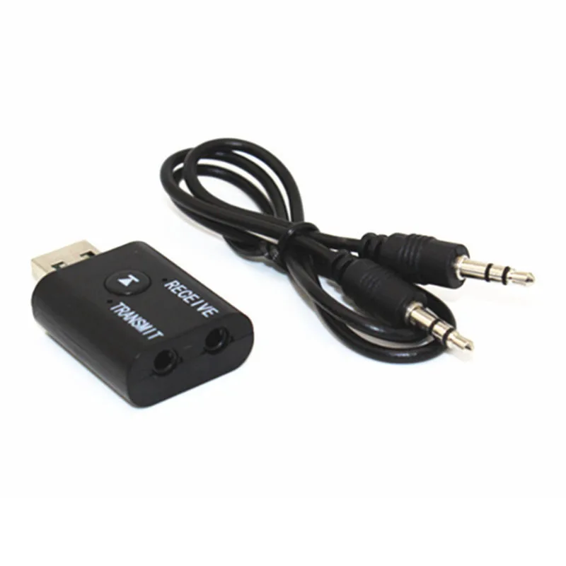 Bluetooth-адаптер 5 0 приемник-передатчик 3 мм AUX USB Мини 2 в 1 беспроводной стерео аудио