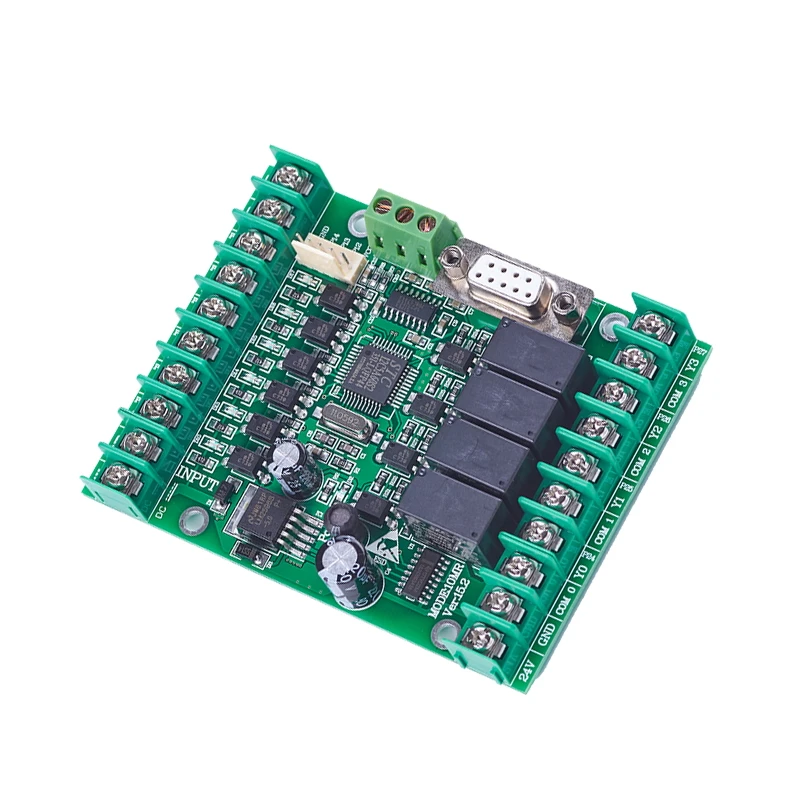 

PLC FX1N 2N 10MR10MT 6MR Domestic PLC Industrial Control Board 51 Single Chip Microcomputer Control Board