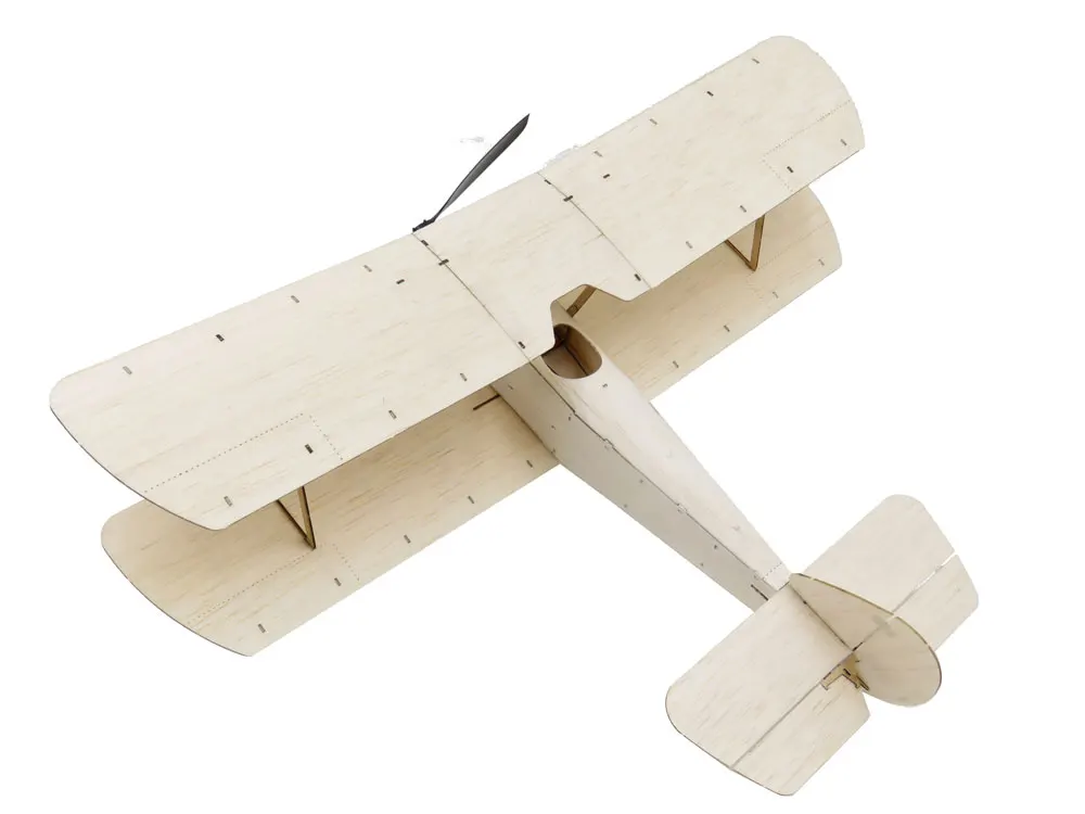 Sopwith Pup пробкового дерева 378 мм размах крыльев биплан Warbird Самолет комплект с бесщеточной системой питания K6