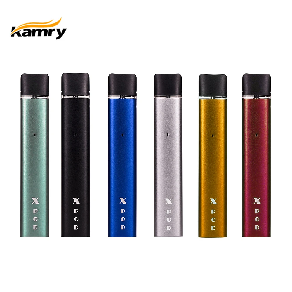 Kamry X Pod Vape Kit 280 мАч Светодиодный индикатор мощности система ручка электронная