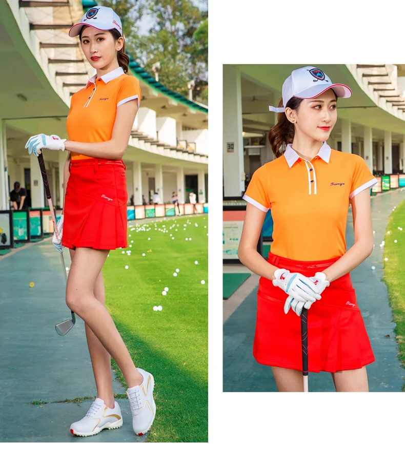 Верхняя одежда для гольфа Feminino, Женская юбка для гольфа, летние шорты, шорты с защитой от опорожнения, плиссированные шорты с морщинками для девочек