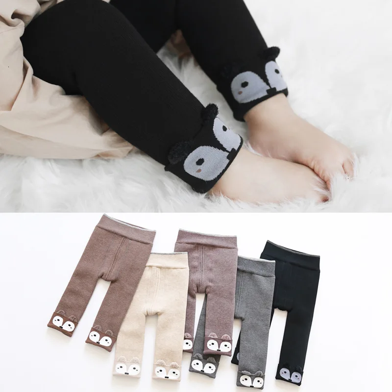 New Children's Winter Plus Thick Velvet Leggings Foreign Trade Children Not Inverted Cashmere Warm Pants Boys Girls Bottoming | Детская