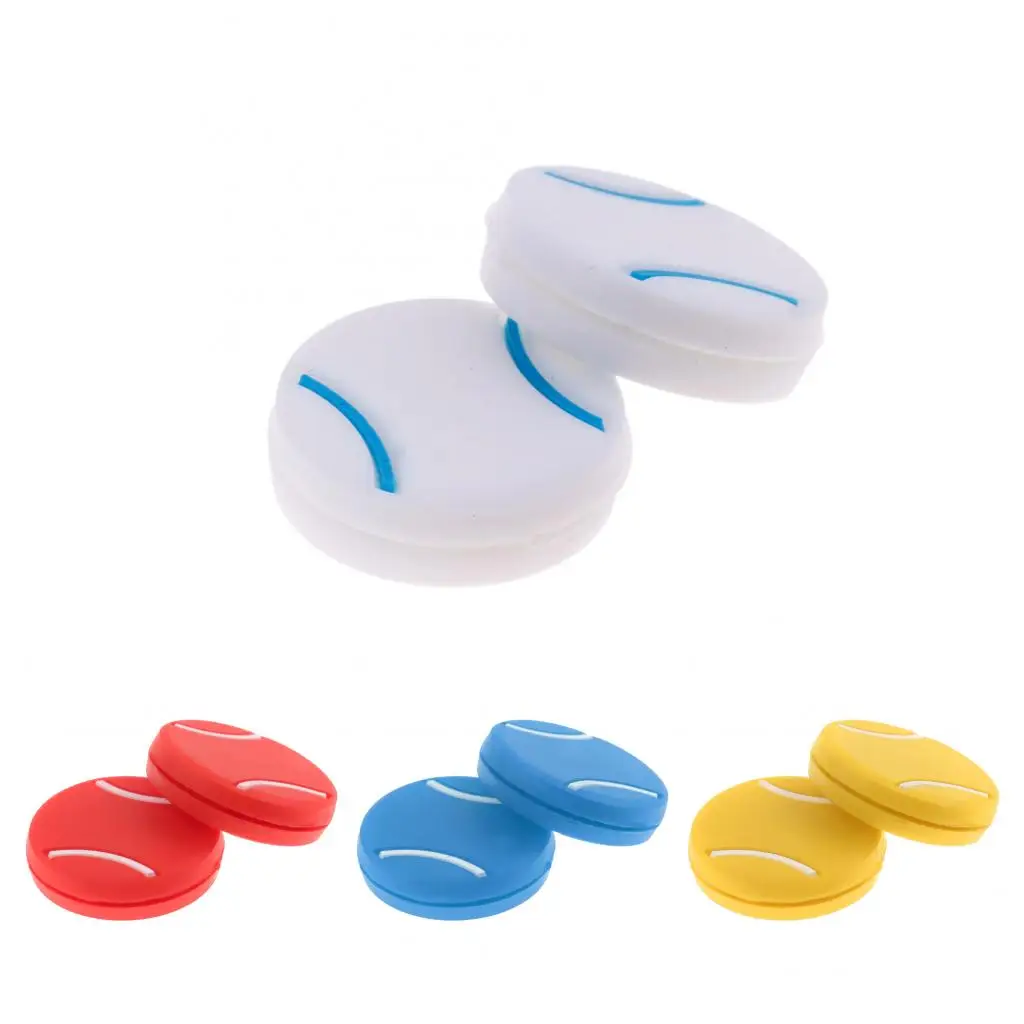 

Premium Silicone Squash Tennis Racket Vibration Dampeners - Pack of 8