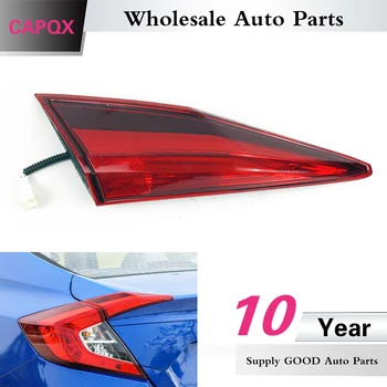 

CAPQX Rear Inner Lid Brake Tail Light lamp Taillight for HONDA CIVIC FC1 FC7 2016 2017 OEM#34150-TET-H01 Rear headlight taillamp