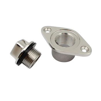 

Professional Replacement Parts Rustproof M24 Hardware Marine Boat Stainless Steel Seal Garboard Drain Plug Durable Threaded