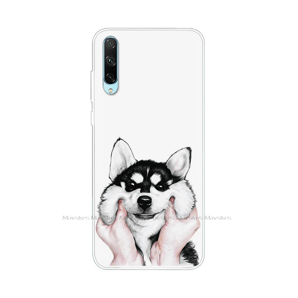 Floral Silicone Soft Phone Case with TPU Bumper