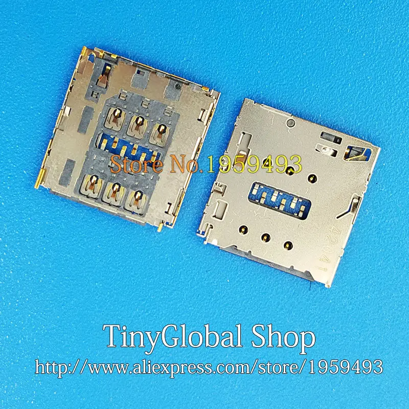 2шт Новый оригинальный слот/разъем для SIM-карт ASUS K018 Gionee GN9005 S5.1 ELIFE E7 E7T | Мобильные