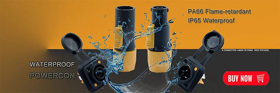 D' Água AC Conector De Alimentação Macho