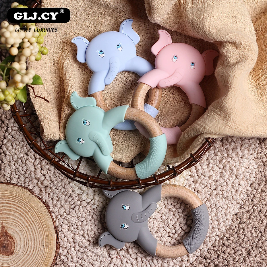 Силиконовая игрушка погремушка для детей 60 мм|Детские прорезыватели| |