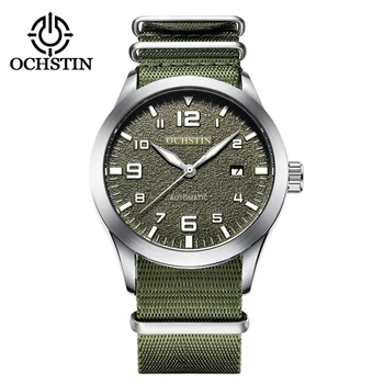

New OCHSTIN Top Brand Tourbillon Automatic Watch Men Waterproof Date Sport Men Nylon Mechanical Wrist Watch Relogio Masculino