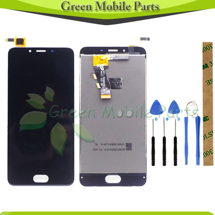 Tanie 100% przetestowany wyświetlacz LCD wyświetlacz dla Meizu U10 wyświetlacz LCD z dotykowym montaż panelu