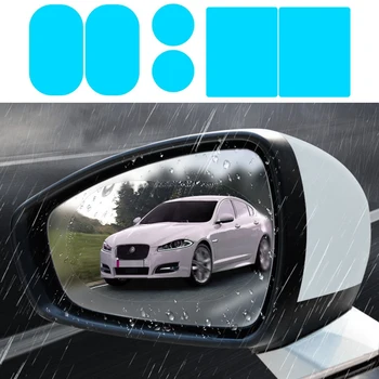 

2 x Car Rearview Mirror Protective Film Anti Fog Window Clear Rainproof Rear View Mirror Protective Soft Film Auto Accessories