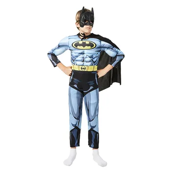 

Cosplay children's boy Batman movie Character Classic Muscle superhero Halloween Party Costume