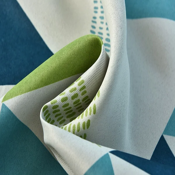 Green Cloth Новое поступление, современные роскошные шторы для гостиной, кухни, спальни, окна, затемненные, дети, прозрачный тюль для окон, панель на заказ - Цвет: Green Cloth