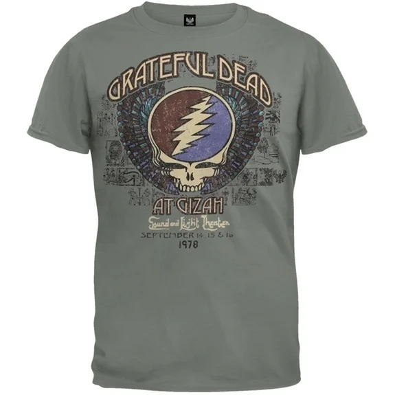2021 г. футболка Grateful Dead-Mason серая | Мужская одежда