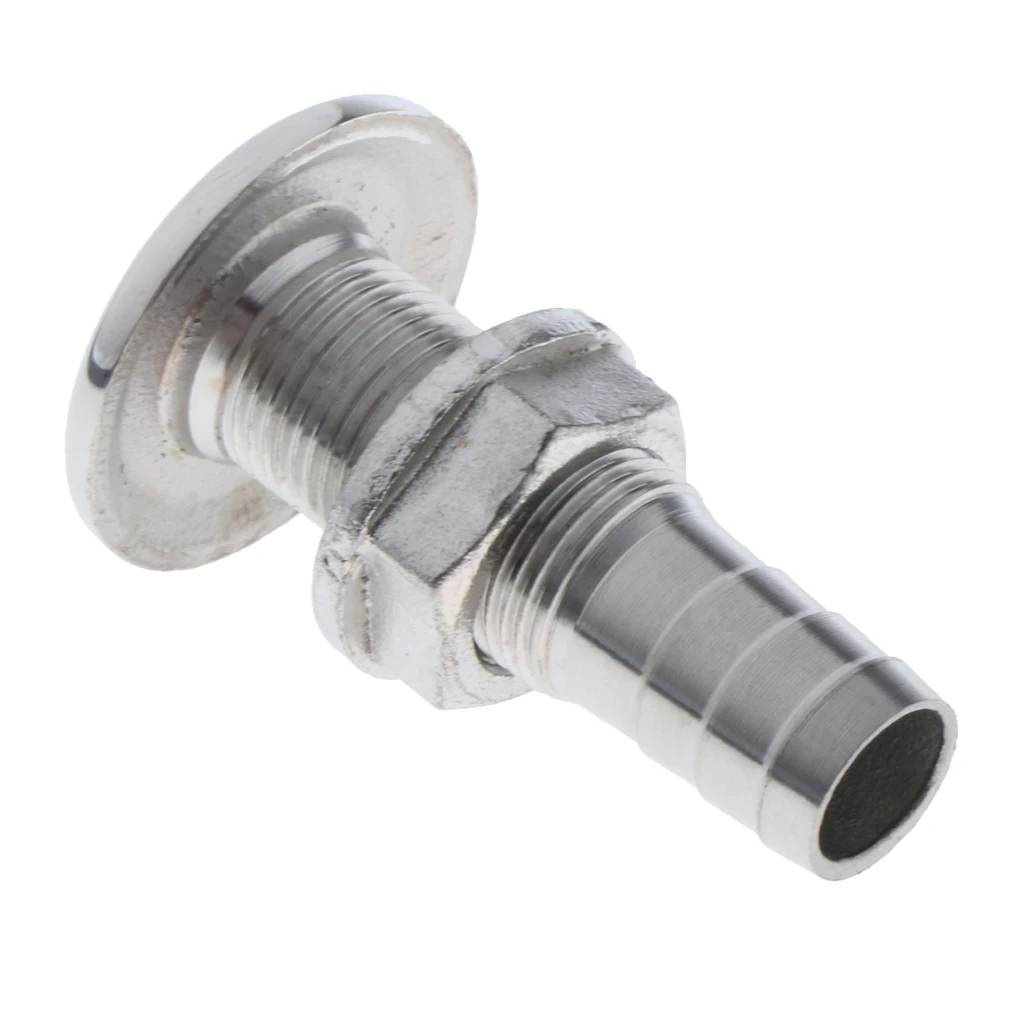 316 Stainless Steel Boat Thru Hull Fitting Connector for Boat Yacht Parts