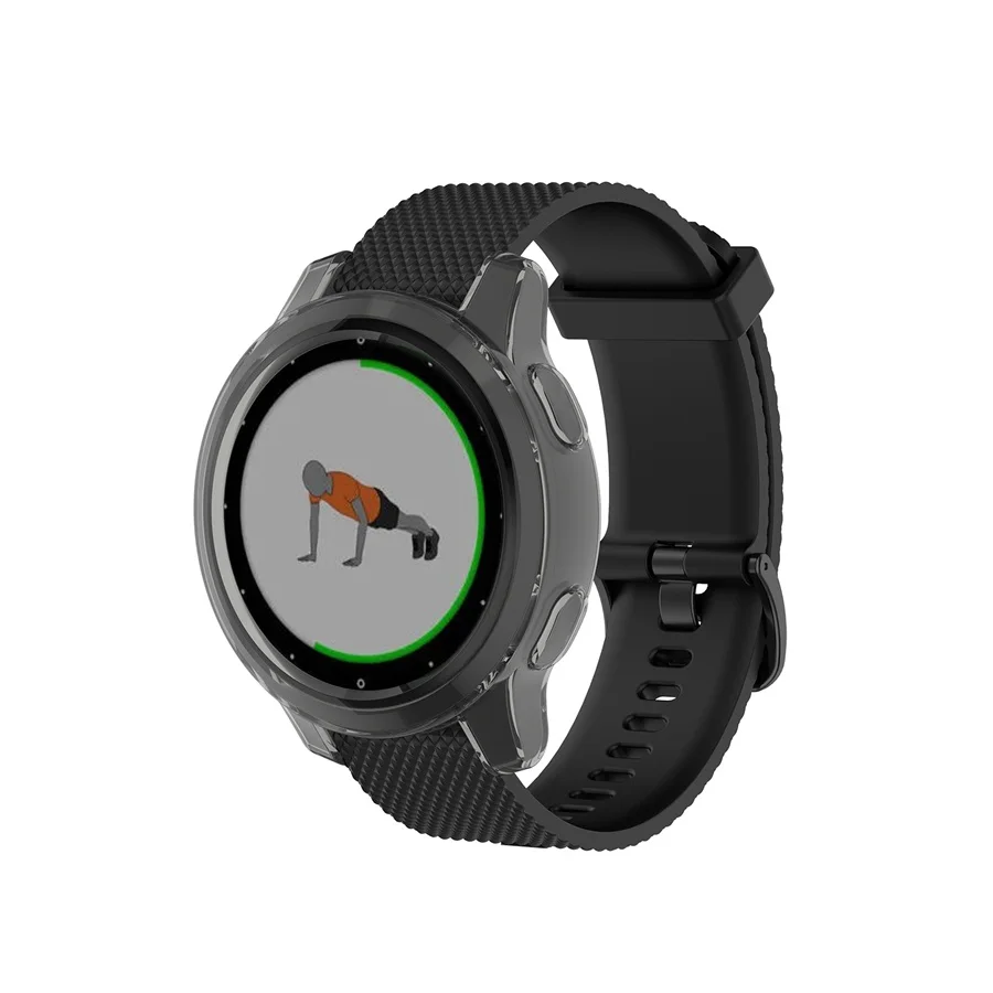 ТПУ чехол для Garmin Vivoactive4S& Garmin ActiveS защитный чехол умных часов рамка для Vivoactive 4S/ActiveS защитная оболочка