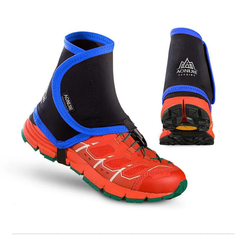 

Aonijie Low Trail Running Trekking Gaiters Protective Wrap Sports Shoe Covers Pair For Men Women Outdoor Prevent Sand Stone