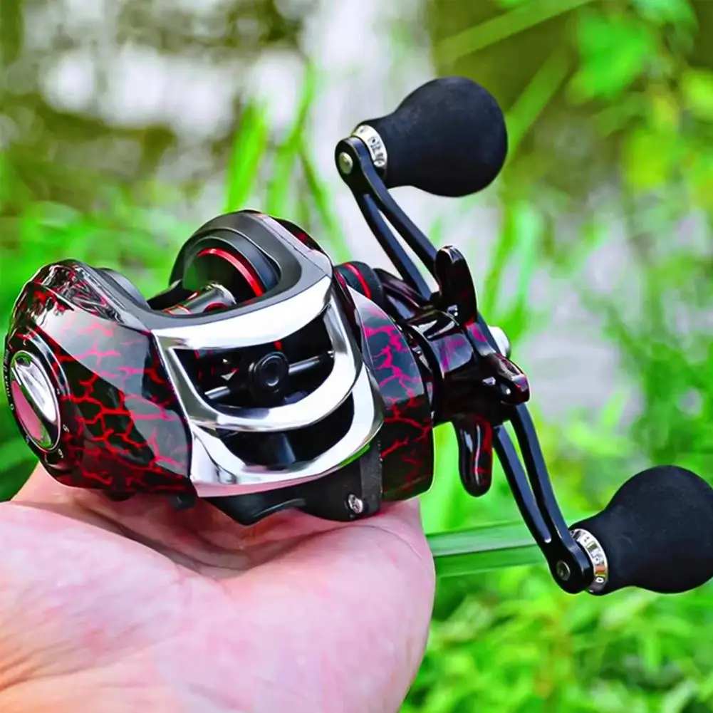 Fishing Spinning Reels 7 1 1 Metal Spool Max Drag 10KG Ultra light Magnetic Brake Bait Casting Reel Fishing Tackle