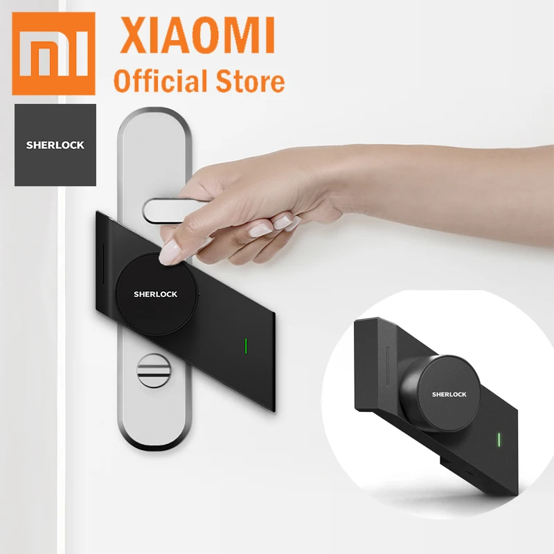 

Xiaomi Sherlock Smart Lock M1 Door Lock Keyless Fingerprint+Password Quick Unlock Work To Mijia App Martphone Control Safety