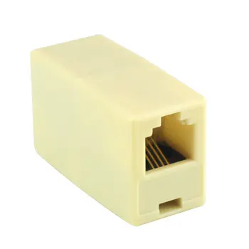 

RJ11 Phone Line Cable Coupler Connector Adapter Phone Router Expansion Connector Splitter Connector Adapter
