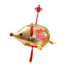 Китайские животные, плюшевая крыса, мышь, китайский год, Зодиак, игрушки для детей, образование, праздничные, вечерние, Декор, подарки