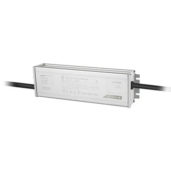 

Class P Flicker Free 240W IP67 Al. Casing 1-10V Transformer Constant Current Adjustable LED Driver for Street Light