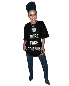 

sexy women's letter printing short sleeve t shirts dress vestidos verano 2020