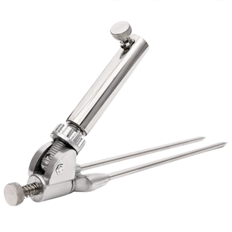 

TOP!-2.3Cm Diameter Durable Adjustable Stainless Steel Rod Pole Ground Holder Stand Support Fishing Rod Rests Holders