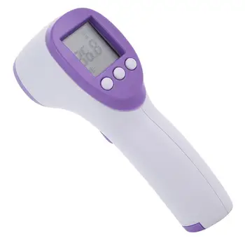 

Forehead Thermometer with LCD Accurate ABS Black Red Laser Measurement Body Temperature Contactless Measuring Tools Health Safe