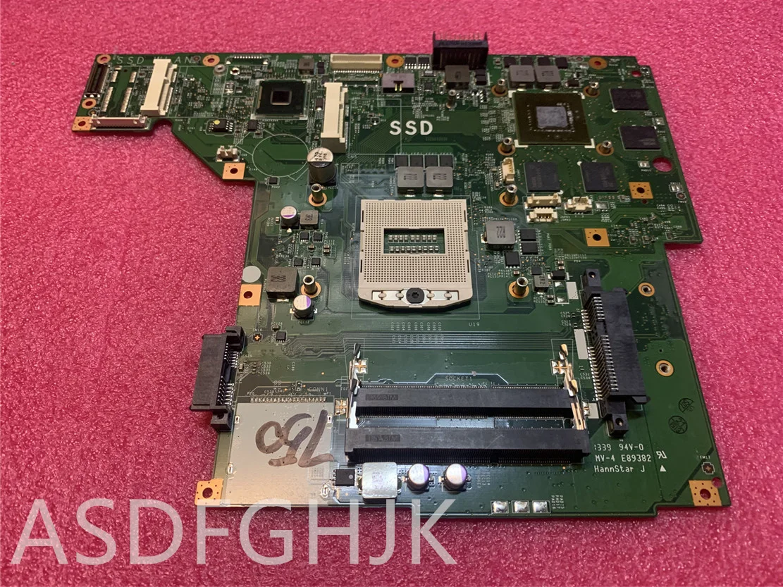 

Для материнской платы ноутбука MSI MS-1757 GE70 с GT750M GTX760M GTX765M GTX850M GTX860M ms-17571 VER 1,0/1,1 работает идеально
