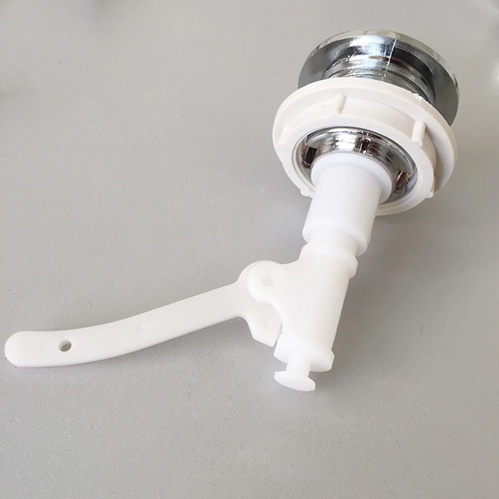 Кнопочный пружинный пресс тип Простая установка фитинги для ванной комнаты прочный двойной флеш круглой формы унитаз оборудование