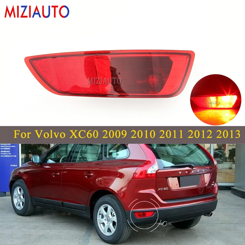 

Led Rear Bumper Reflector light For Volvo XC60 2009 2010 2011 2012 2013 Tail Stop Brake Lamp Car Parts Rear turn signal Fog lamp