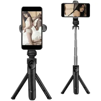 

монопод 360 Rotation Remote Control Bluetooth Phone Tripod For Phone Selfie Tripode Monopod For Android/iOS штатив для телефона