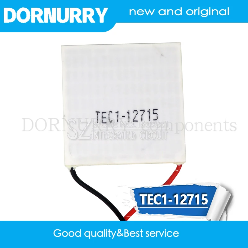 

1PCS TEC1-12715 Thermoelectric Cooler Peltier Elemente Module 40*40mm 12715 DORNURRY