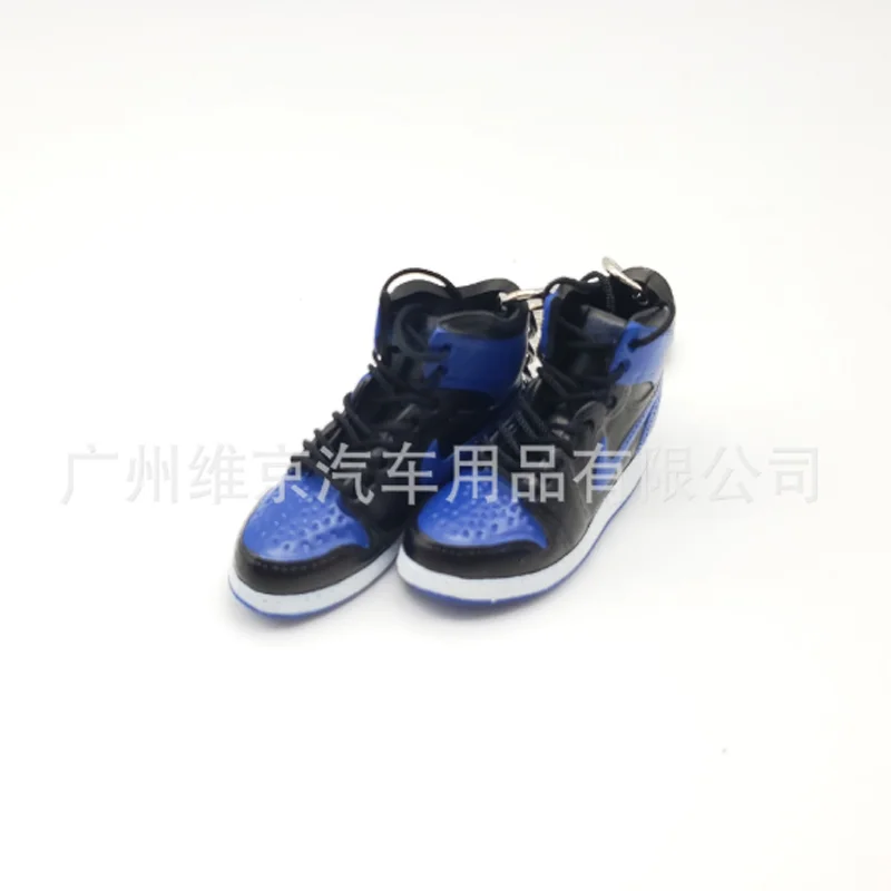 Дропшиппинг aj1 Chicago “не для перепродажи красный” брелок в виде кроссовка Air Jordan 1 3D мини-кроссовки, заблокированный спортивный брелок в виде кроссовка s